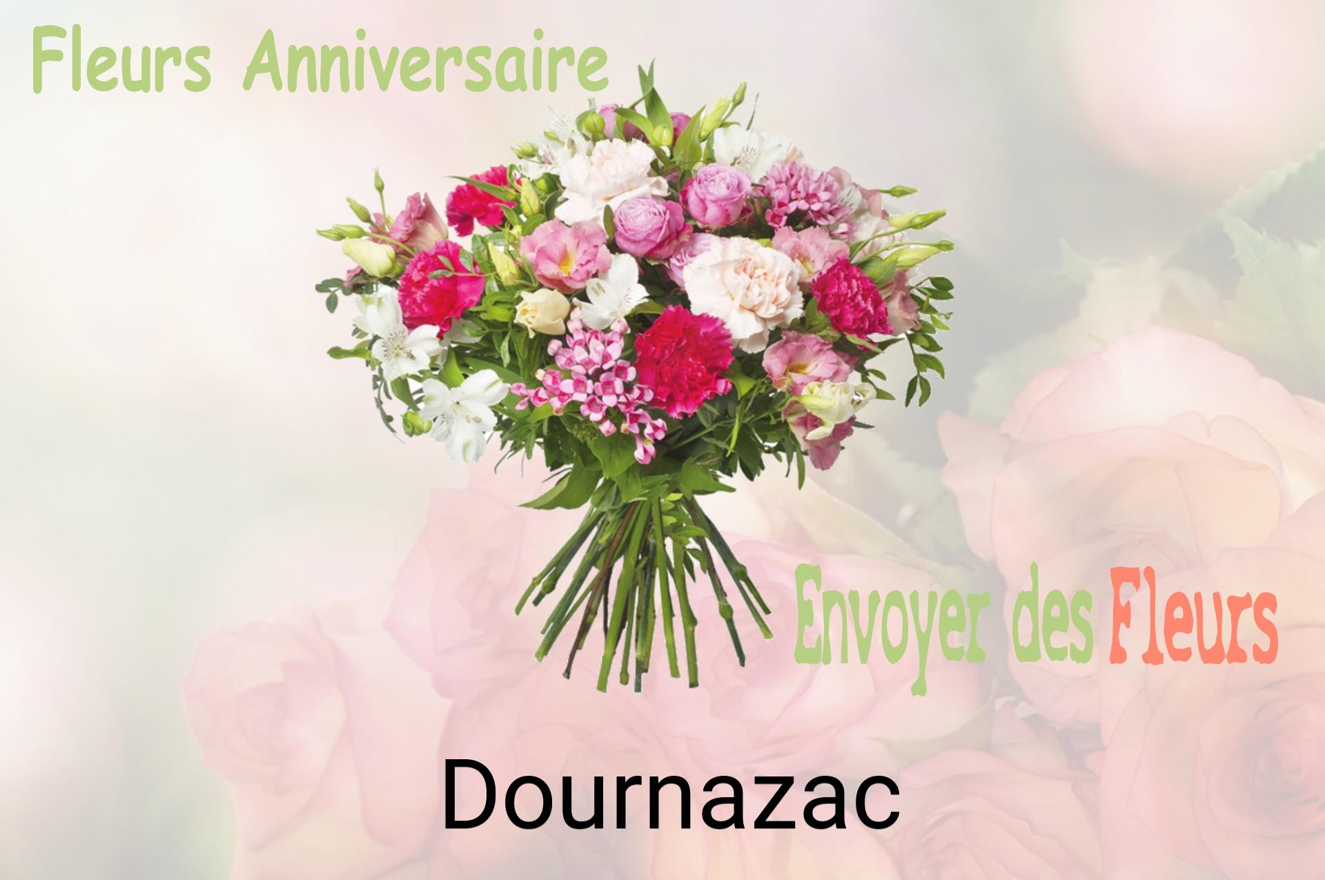 Bouquet de fleurs d’anniversaire livré à Dournazac