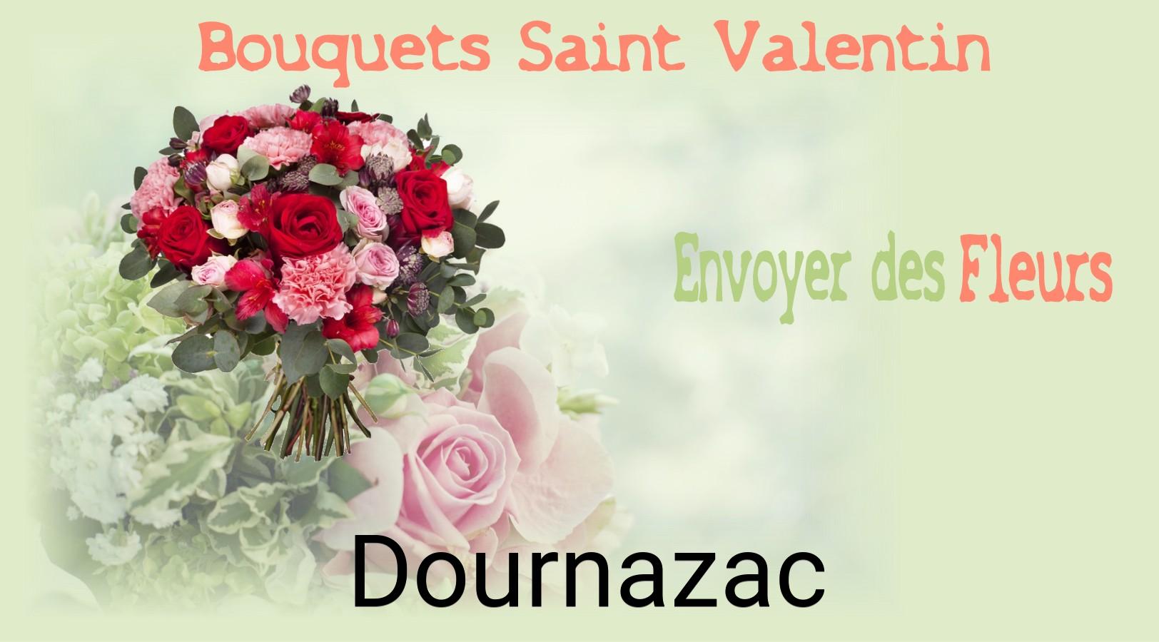 Roses de Saint-Valentin livrées à Dournazac